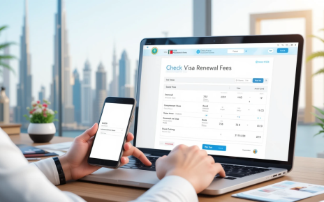 Check Dubai visa renewal fee 2025 Full Detail