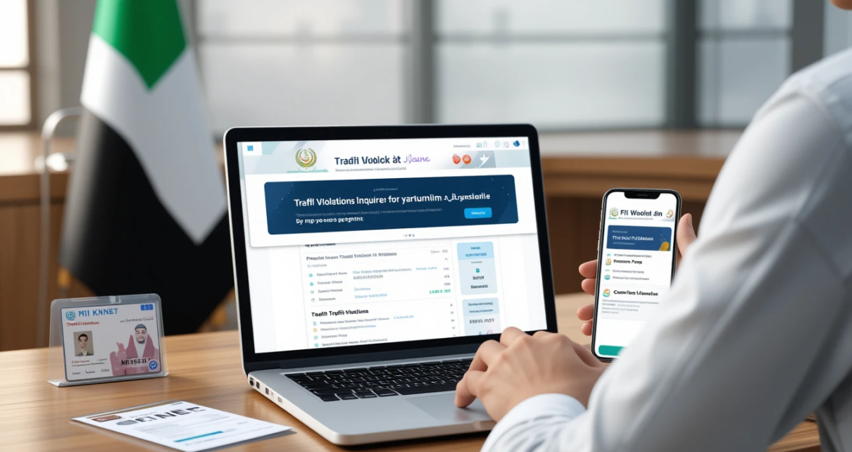 check Kuwait traffic fine online 2025 Step by step