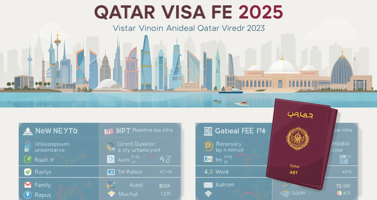 Qatar New Visa Fee and Reneval Fee 2025