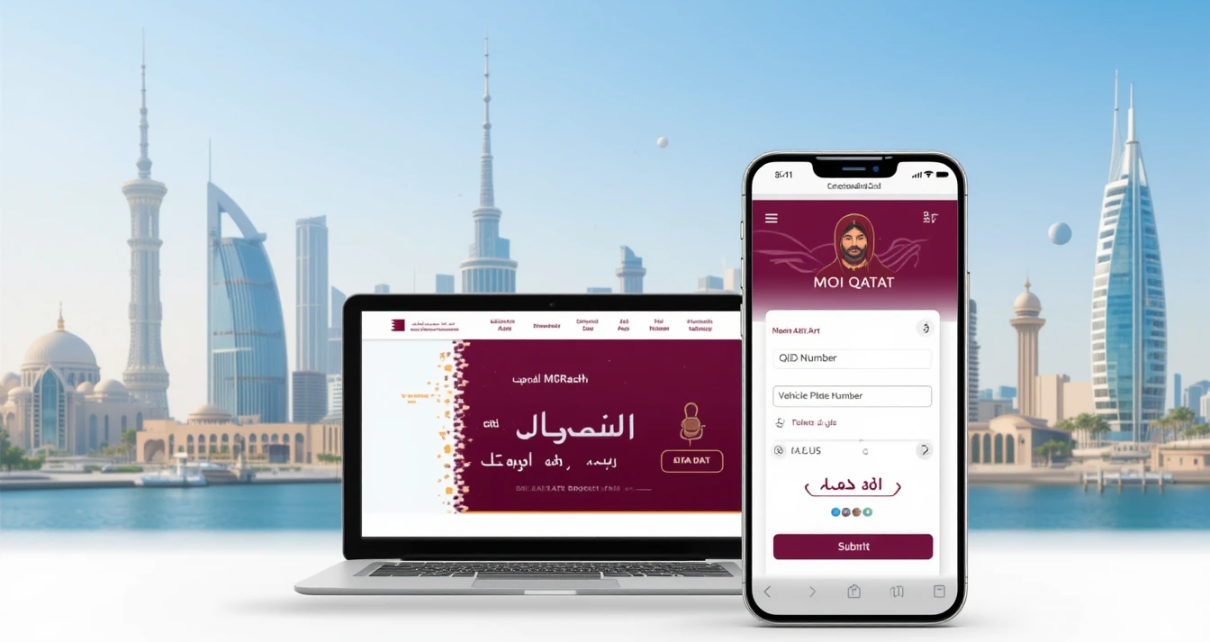 Qatar Traffic Fine check online step by step Full guide 2025
