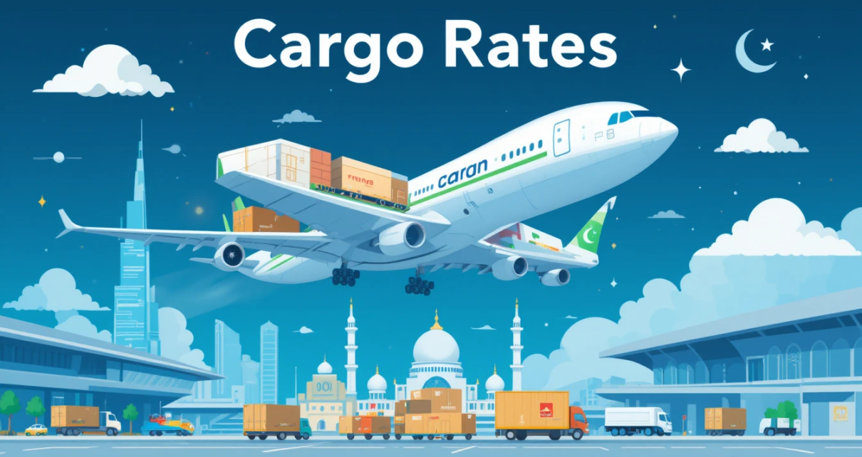 cargo rate uae to pakistan and top 3 best cargo service